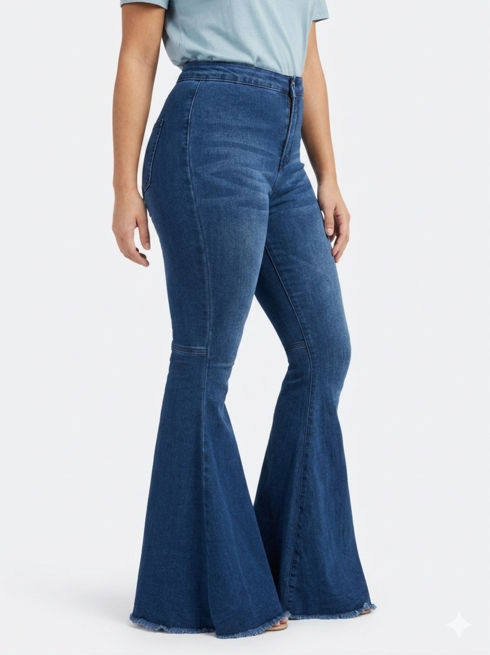 Banjul Indigo High-Rise Flare Jeans